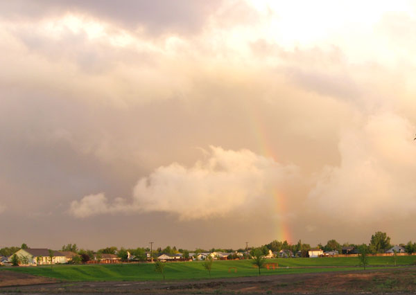 Mountain Home Idaho June Rainbow