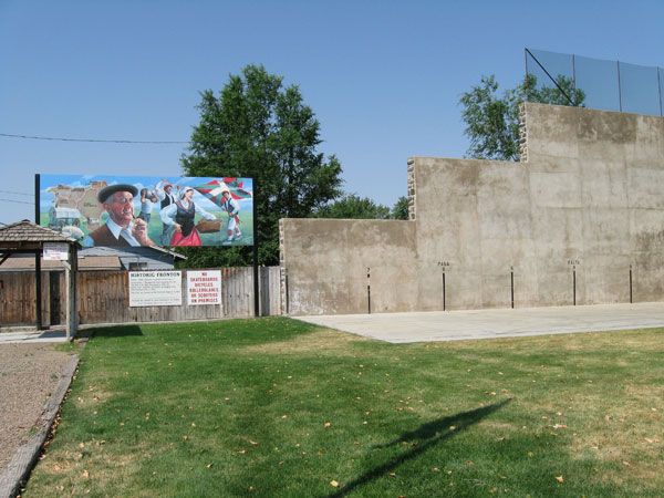 Mountain Home Idaho Pelota or Fronton Court