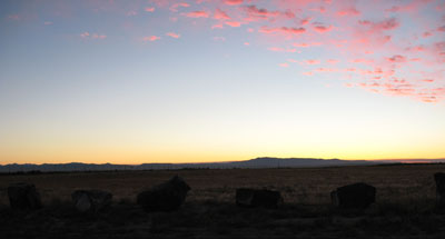 Sunrise near Mountain home AFB Idaho - August 2008