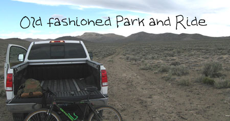 Trailhead parking for mountain biking Idaho