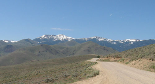 Owyhee Mountain are a great backdrop for an ATV Trip