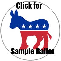 Sample Ballot for Democratic 2010 Idaho Primary