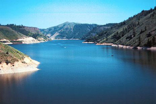 Deer Creek Boat Ramp Anderson Dam Idaho