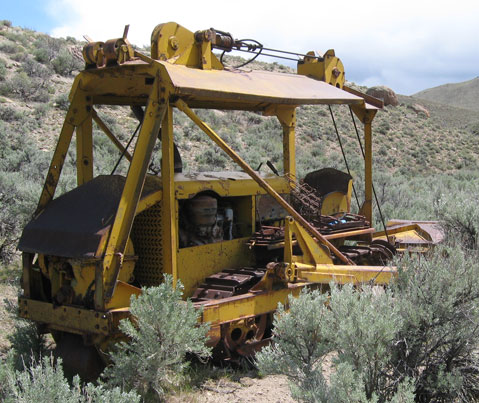 Lost tractor of Owyhee County