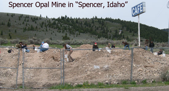 Spencer Opal Mine in Idaho