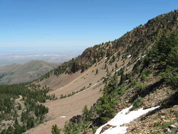 Turntable Mountain Silver City Idaho area