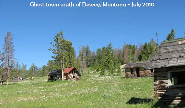 Quartz Hill Montana Ghost Town