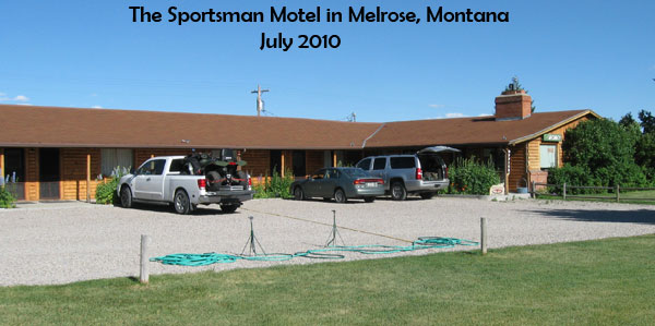 Sportsman Motel in Melrose Montana