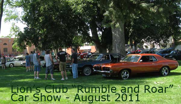 2011 Lions Club Rumble and Roar Car Show in Mountain Home Idaho