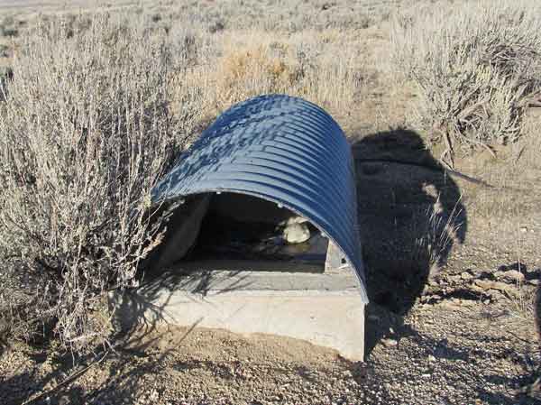 Photo of strange Owyhee structure